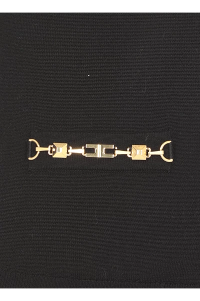 Elisabetta Franchi Blazers Black 4 Elisabetta Franchi Blazers Black - Afbeelding 4