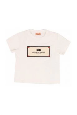 Elisabetta Franchi T-shirts T-shirt Beige