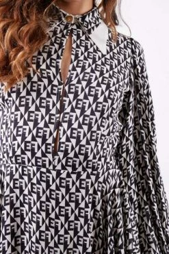 Elisabetta Franchi Feestjurken Party Dresses Black -Elisabetta Franchi Winkel f7f4480c906c48d81035a7dcb64a035a