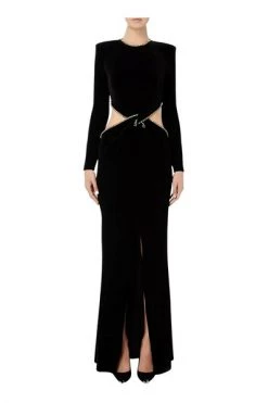 Elisabetta Franchi Feestjurken Party Dresses Black