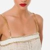 Elisabetta Franchi Sleeveless Tops White