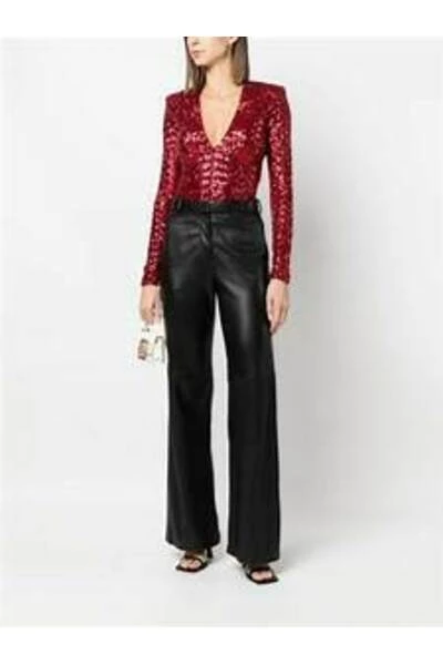 Elisabetta Franchi Bodies Body Red 1 Elisabetta Franchi Bodies Body Red