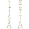 Elisabetta Franchi Oorbellen Earrings Yellow