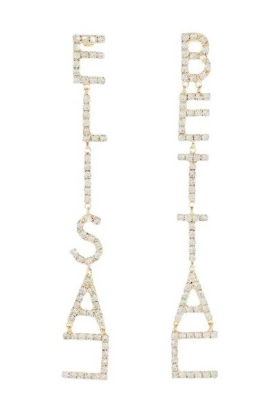 Elisabetta Franchi Oorbellen Earrings Yellow 1 Elisabetta Franchi Oorbellen Earrings Yellow