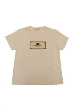 Elisabetta Franchi T-Shirts White -Elisabetta Franchi Winkel fb9d408bcfaf10ac56665ecbfc1b3c24