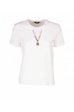 Elisabetta Franchi T-shirts T/SHIRT White