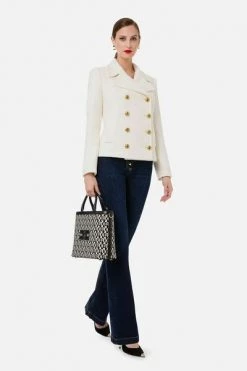 Elisabetta Franchi Blazers White
