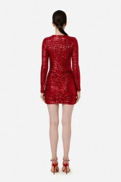 Elisabetta Franchi Feestjurken Party Dresses Red
