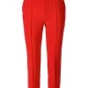 Elisabetta Franchi Chino's CIGARETTE TROUSERS Red
