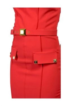 Elisabetta Franchi Jurken Occasion Dresses Red -Elisabetta Franchi Winkel fc8ec31e5850970bfff4def10d0b20be