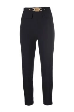 Elisabetta Franchi Chino's Chinos Black