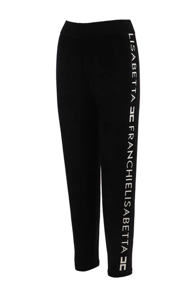 Elisabetta Franchi Sweatpants Black 1 Elisabetta Franchi Sweatpants Black