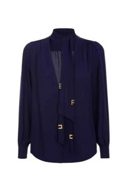 Elisabetta Franchi Longsleeve Shirts Shirts Blue