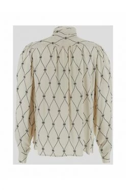 Elisabetta Franchi Longsleeve Shirts SHIRT Beige