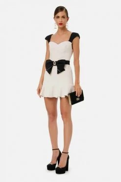 Elisabetta Franchi Casual Jurken Short Dresses White