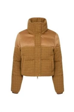 Elisabetta Franchi Blazers Jackets Brown -Elisabetta Franchi Winkel fdd6db0f1e2aed5b5f6635bf46c8291f