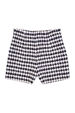 Korte Broeken Elisabetta Franchi Shorts Red Black