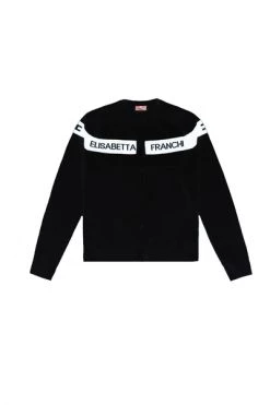 Elisabetta Franchi Truien Knitwear Black