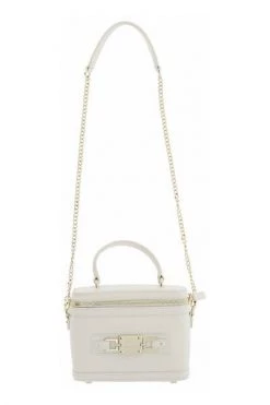 Elisabetta Franchi Schoudertassen Shoulder Bags White