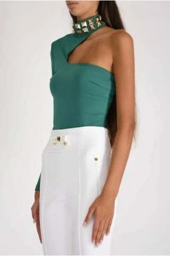 Elisabetta Franchi Bodies Body Green