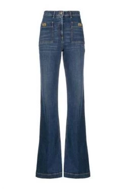 Elisabetta Franchi Bootcut Jeans Boot-cut Jeans Blue