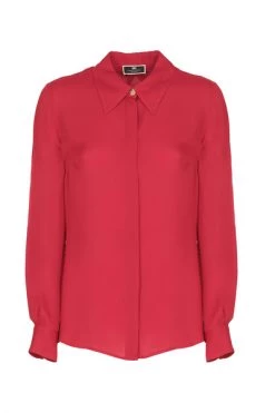 Longsleeve Shirts Elisabetta Franchi Shirts Red -Elisabetta Franchi Winkel ff1e6f4706e19619aadfb6e70df8534c