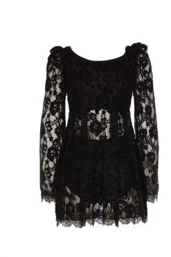 Casual Jurken Elisabetta Franchi Dresses Black Black