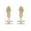 Elisabetta Franchi Oorbellen EARRINGS Yellow