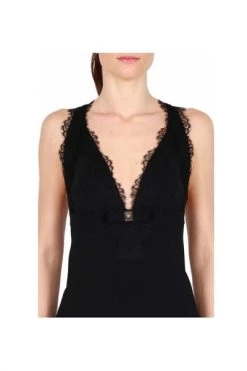 Elisabetta Franchi Casual Jurken Dress Black -Elisabetta Franchi Winkel ffee7988de234fa0f7633ca45f9c059f