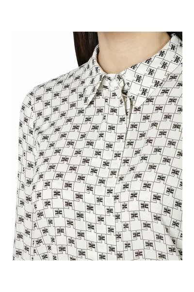 Elisabetta Franchi Longsleeve Shirts Shirt Beige 2 Elisabetta Franchi Longsleeve Shirts Shirt Beige - Afbeelding 2